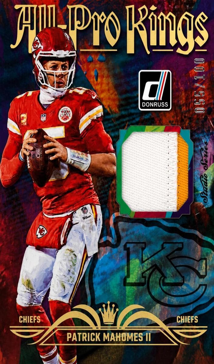 Patrick Mahomes II 2023 panini Donruss