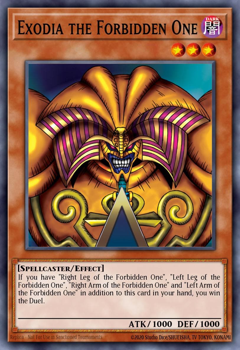 Exodia the Forbidden One #UBP1-EN005