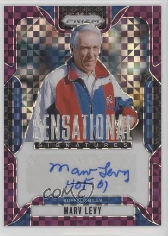 Marv Levy 2024 panini Panini Prizm