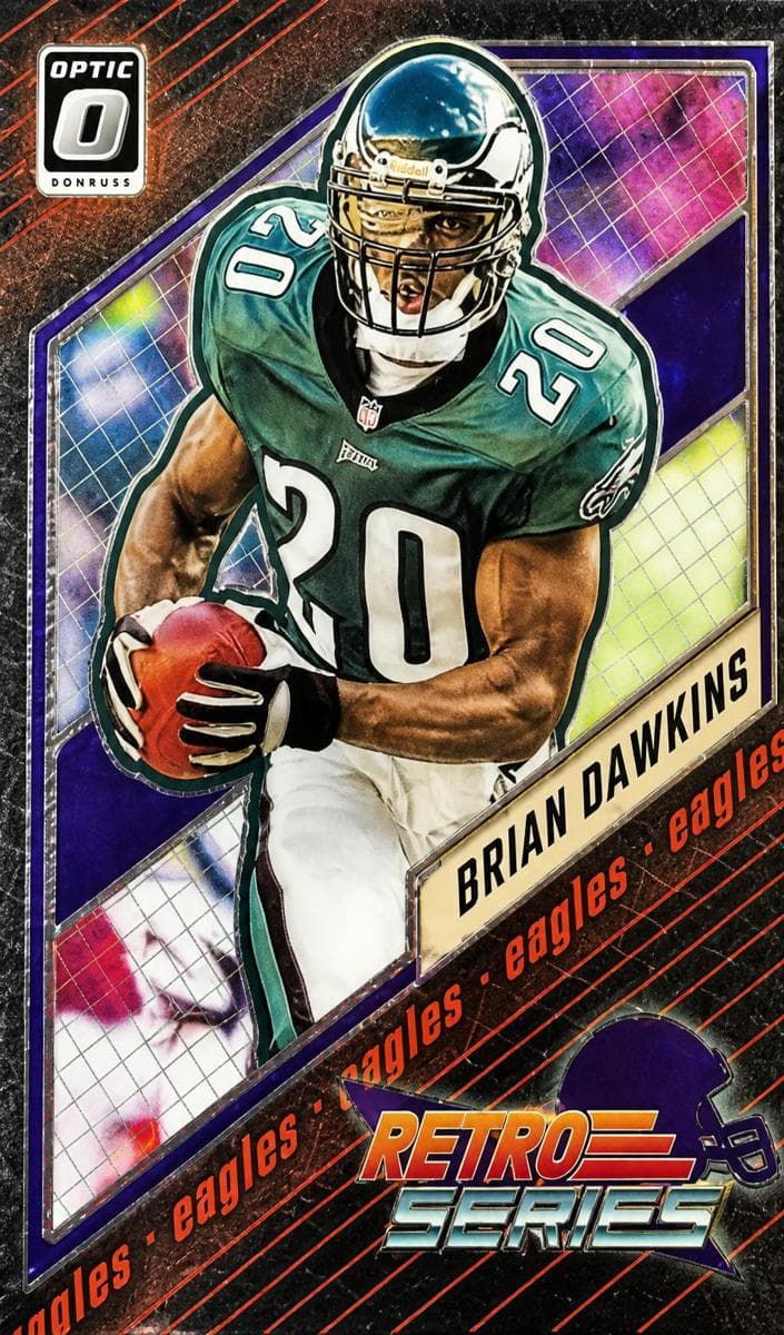 Brian Dawkins 2023 panini Donruss Optic