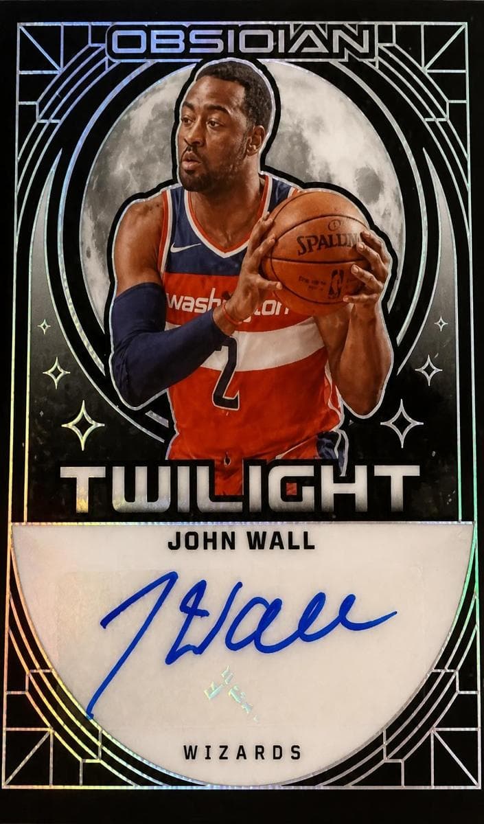 John Wall 2023 panini Obsidian Twilight Signatures