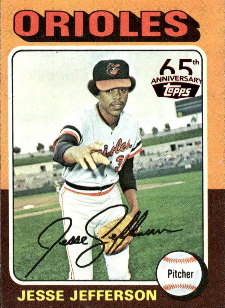Jesse Jefferson 1975 topps Topps Mini