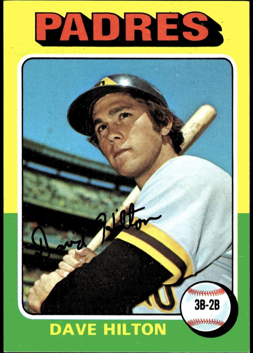 Dave Hilton 1975 topps Topps