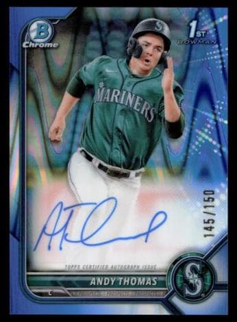 Andy Thomas 2022 bowman Bowman Chrome