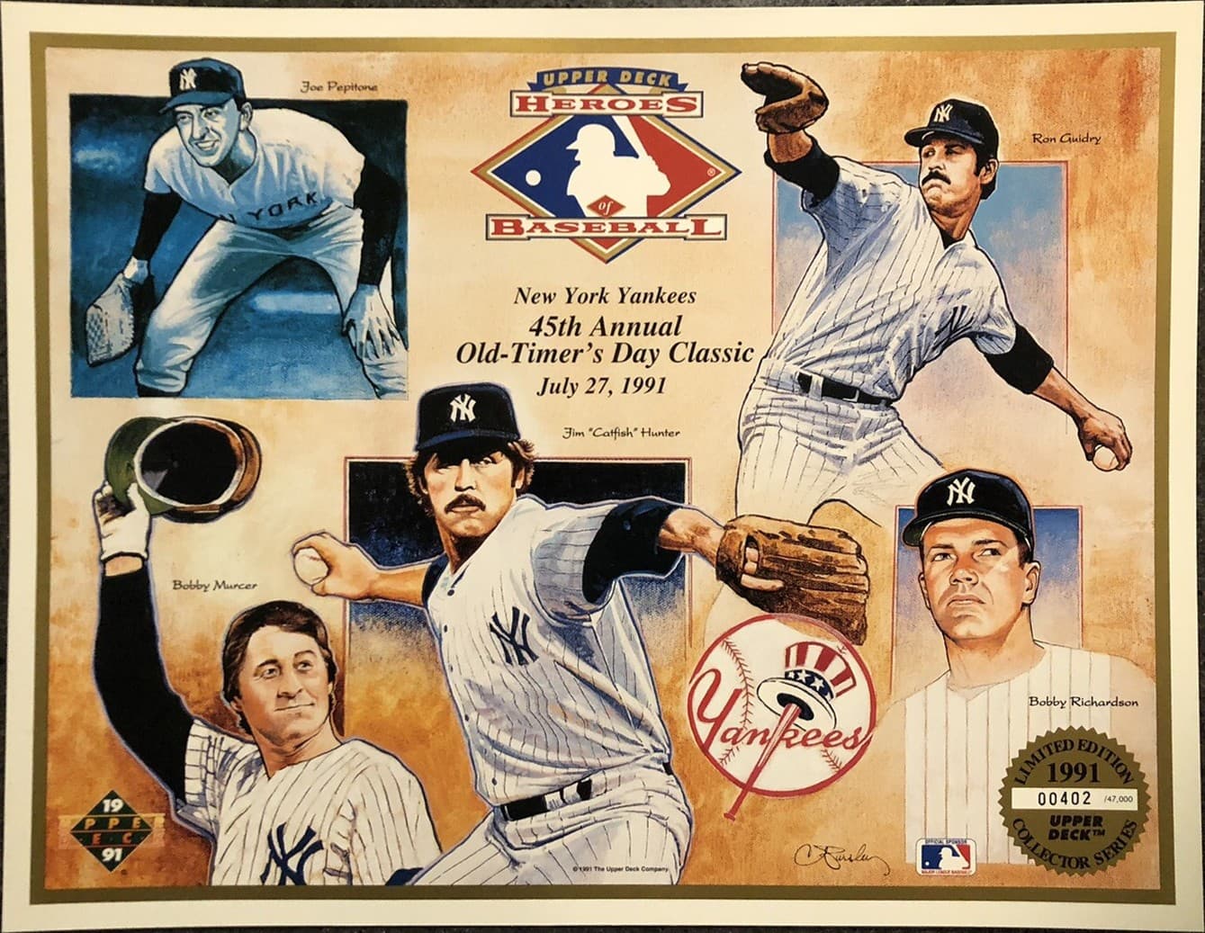 New York Yankees 1991 Upper Deck