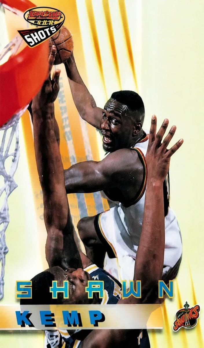 Shawn Kemp 1996 unknown Bowman's Best
