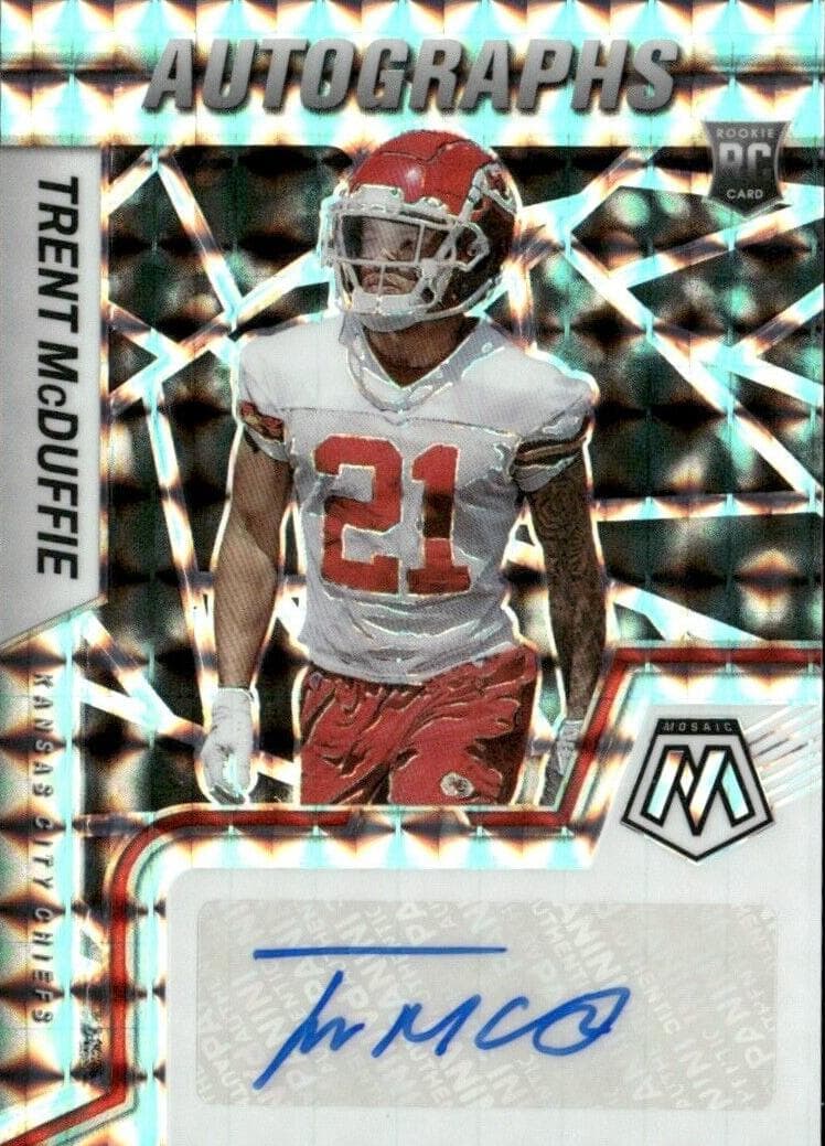 Trent McDuffie 2022 panini Panini Mosaic