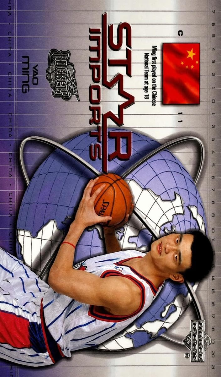 Yao Ming 2002 upper-deck