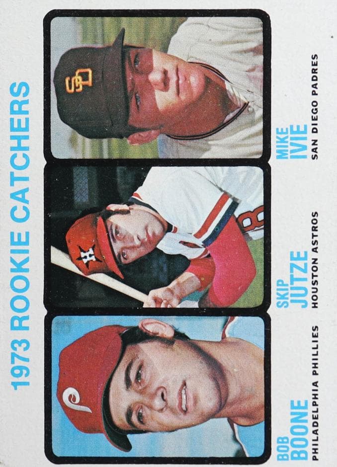 1973 Rookie Catchers (Bob Boone / Skip Jutze / Mike Ivie) #613