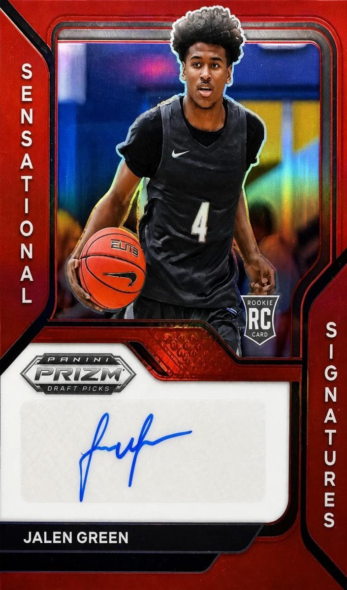Jalen Green 2021 panini Panini Prizm Draft Picks