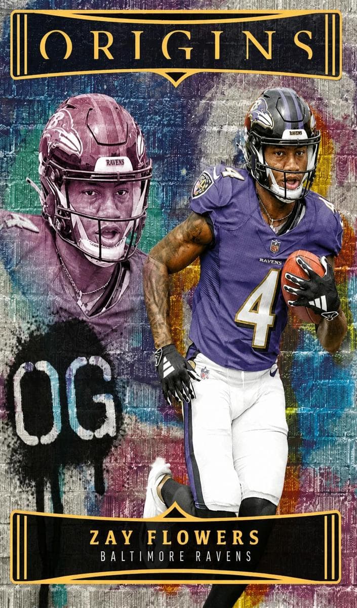 Zay Flowers 2023 panini