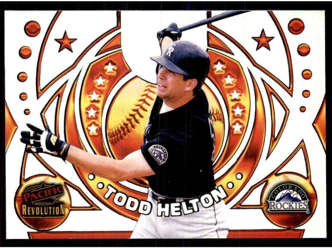 Todd Helton 1998 panini Pacific Revolution