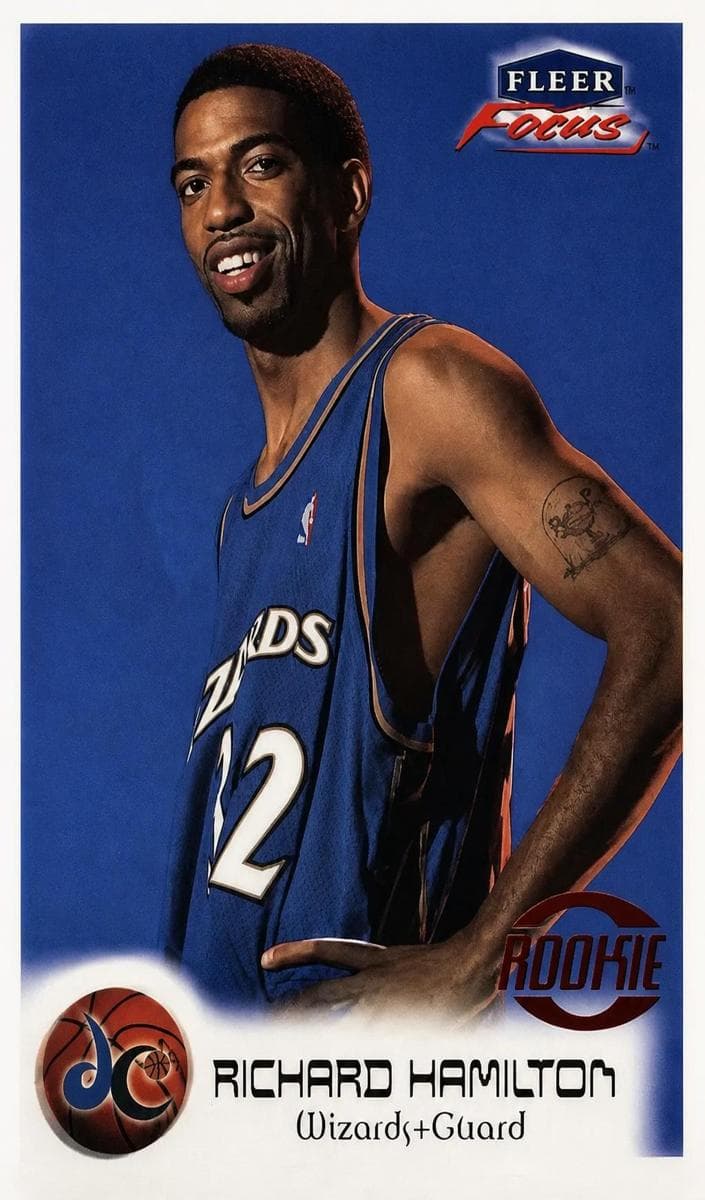 Richard Hamilton 1999 fleer Focus