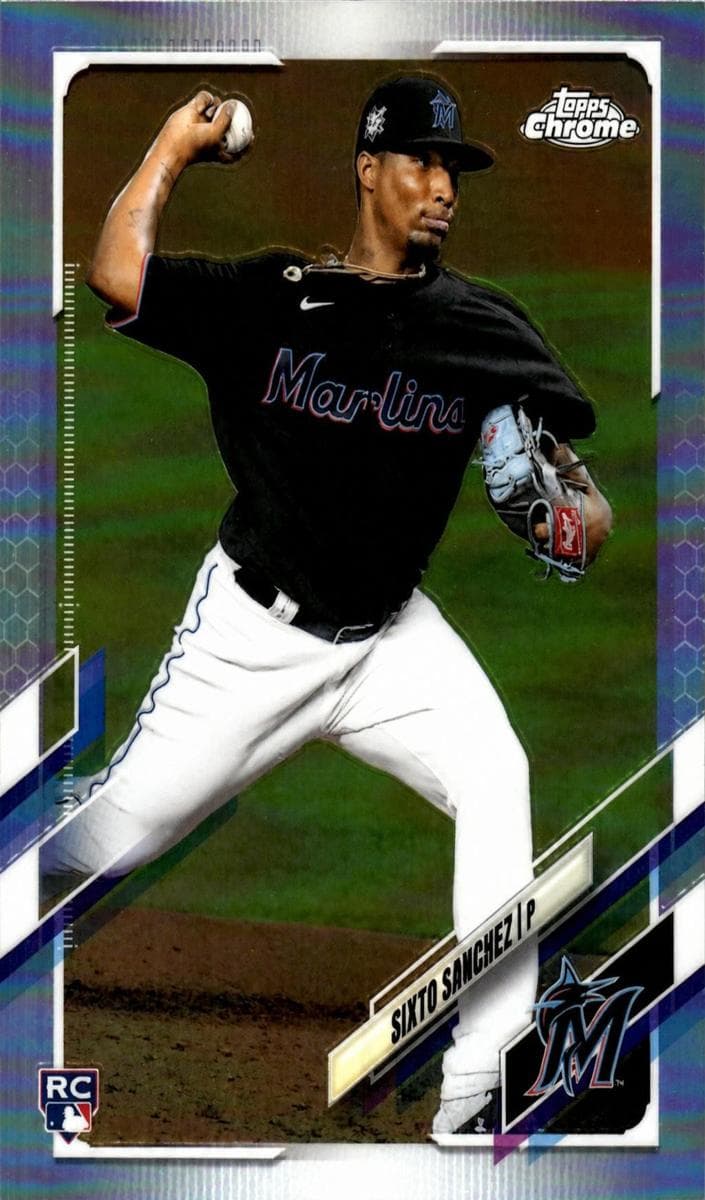 Sixto Sanchez 2021 topps Topps Chrome