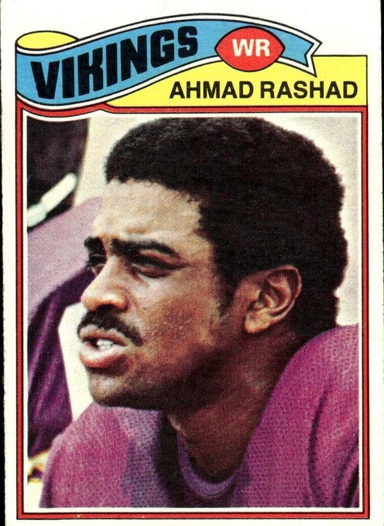 Ahmad Rashad 1977 topps Topps
