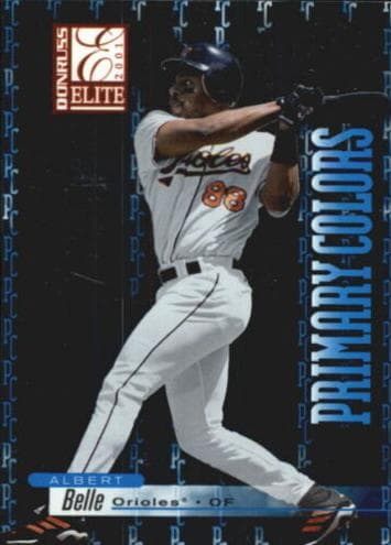 Albert Belle 2001 panini Donruss Elite