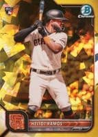Heliot Ramos 2022 bowman Bowman Chrome Sapphire Edition