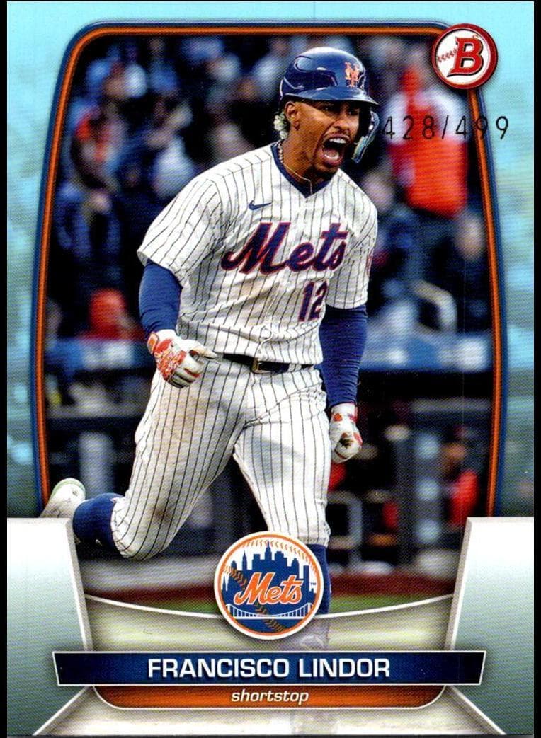 Francisco Lindor 2023 bowman Bowman