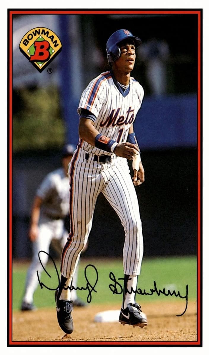 Darryl Strawberry 1989 bowman Bowman