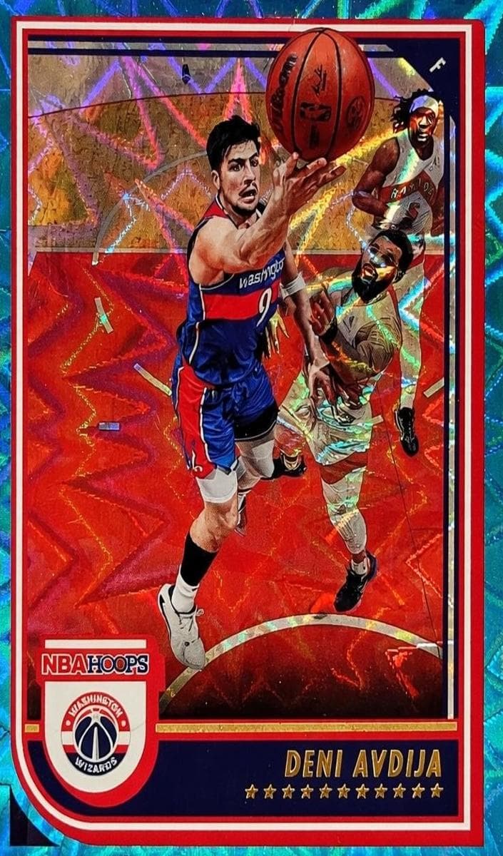 Deni Avdija 2022 panini Hoops Winter