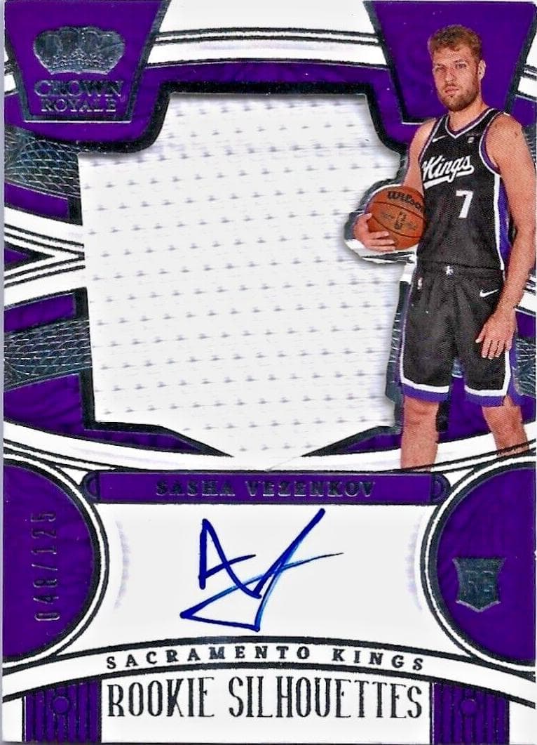Sasha Vezenkov 2023 panini Panini Crown Royale