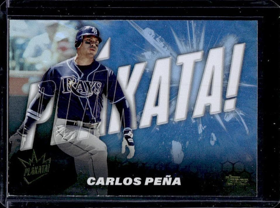 Carlos Pena trading card