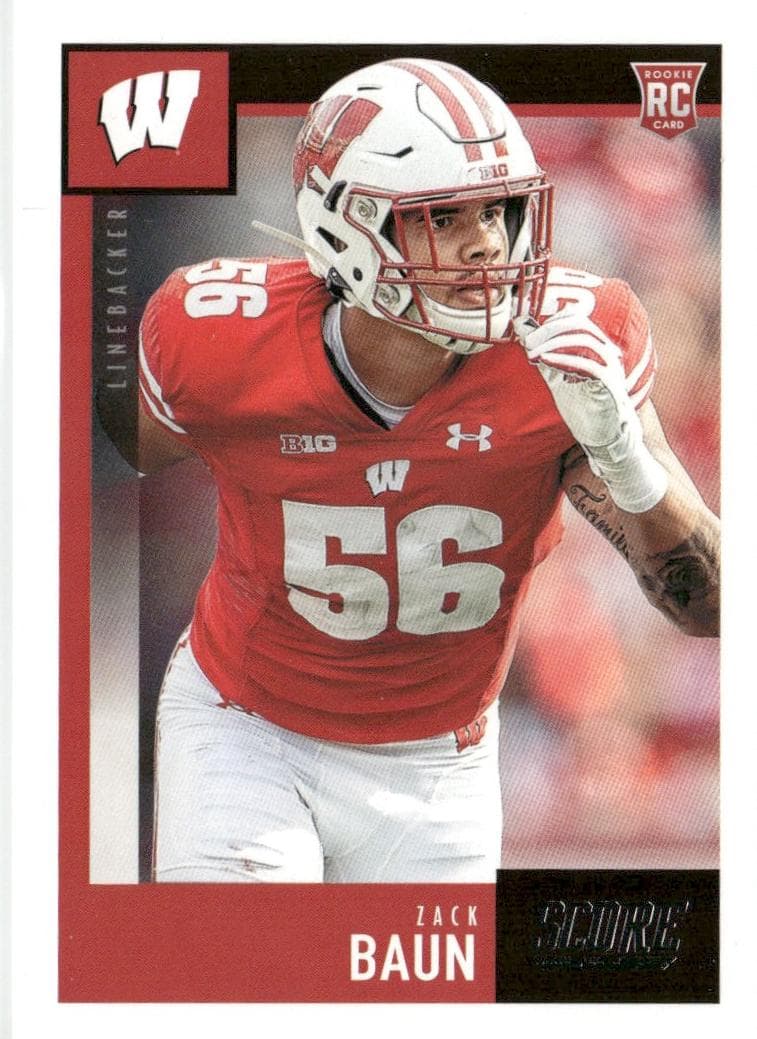 Zack Baun 2020 panini Score