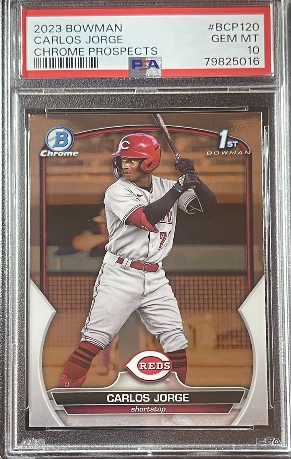 Prospect Carlos Jorge 2023 Bowman Chrome 2023 Bowman Chrome