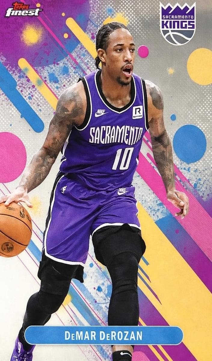DeMar DeRozan 2025 topps Topps Finest
