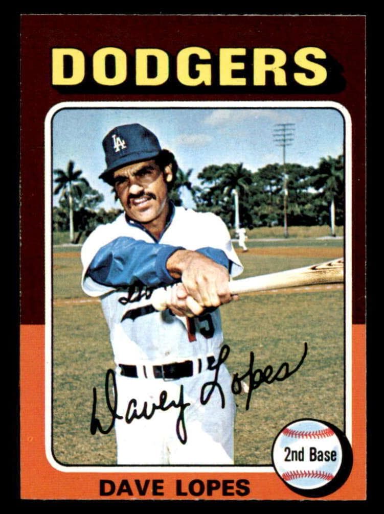 Dave Lopes 1975 topps Topps