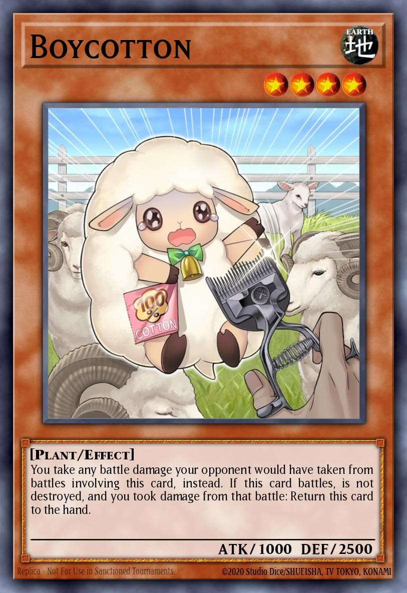Boycotton 2018 Yu-Gi-Oh!
