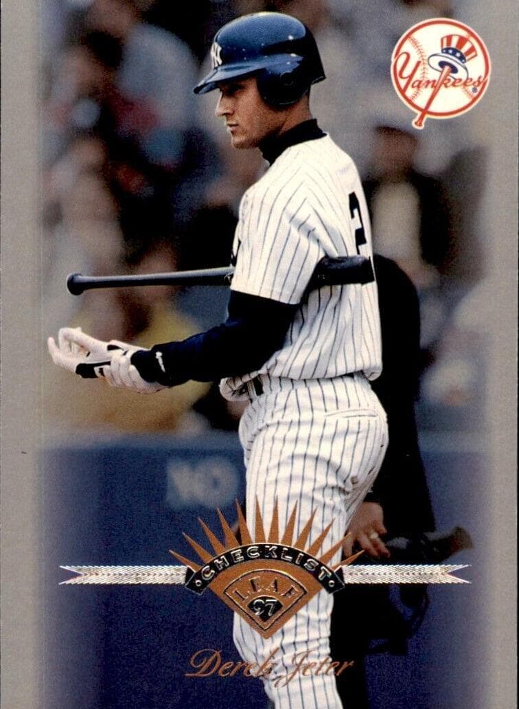 Derek Jeter 1997 leaf Leaf
