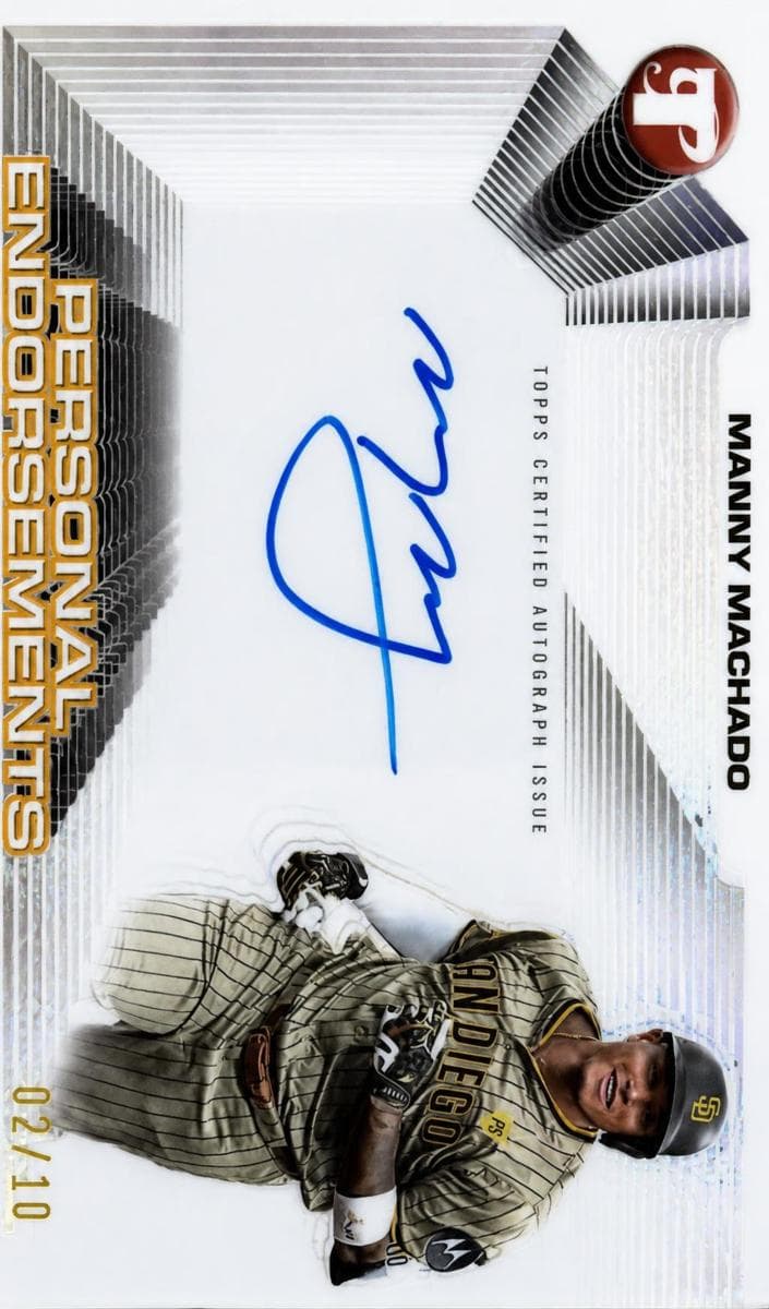 Manny Machado 2025 topps Topps Pristine