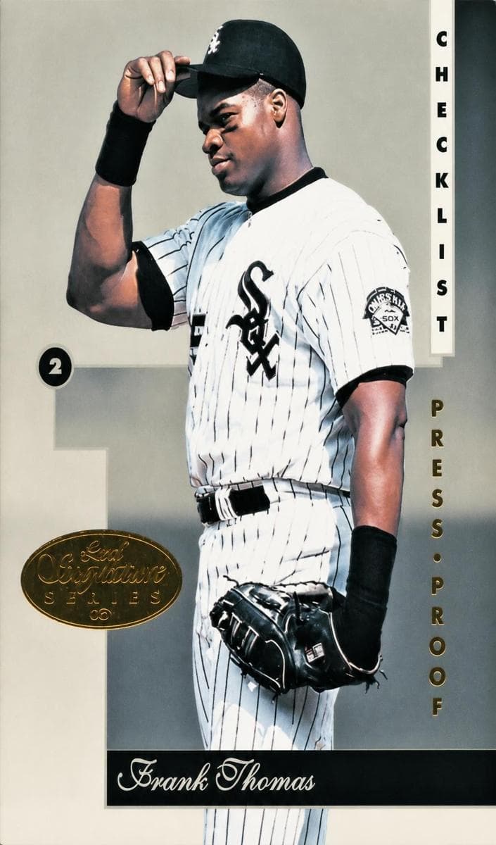 Frank Thomas 1996 leaf