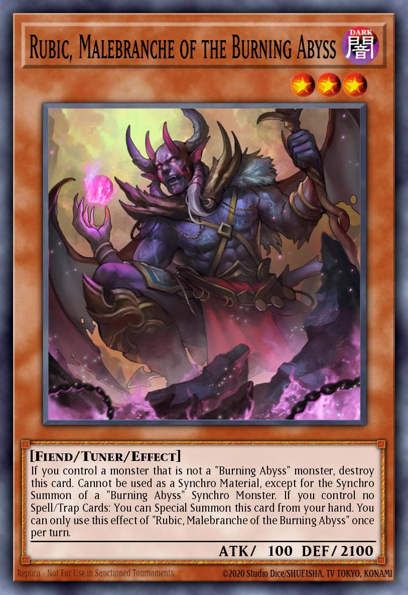 Rubic, Malebranche of the Burning Abyss #NECH-EN082
