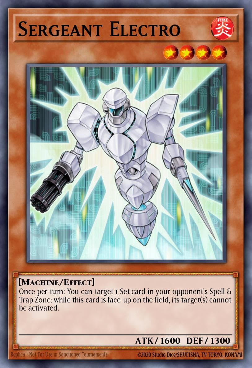 Sergeant Electro 2010 Yu-Gi-Oh! Japanese V Jump