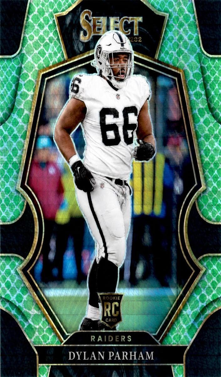 Dylan Parham trading card