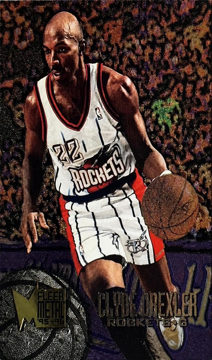 Clyde Drexler 1995 unknown Metal