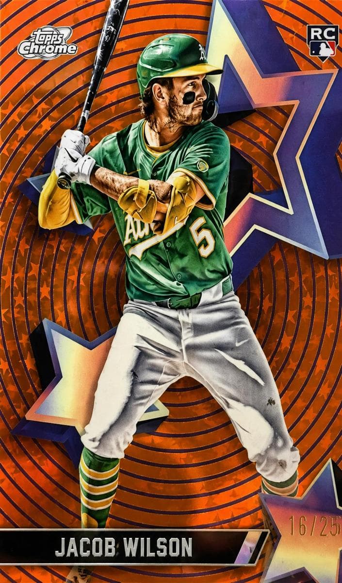 Jacob Wilson 2025 topps Topps Cosmic Chrome