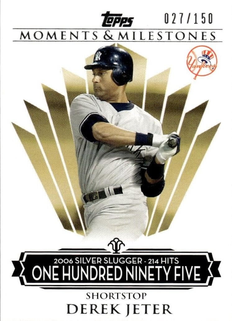 Derek Jeter 2008 topps Moments & Milestones