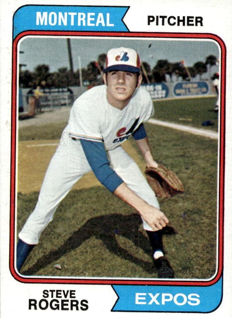 Steve Rogers 1974 topps Topps