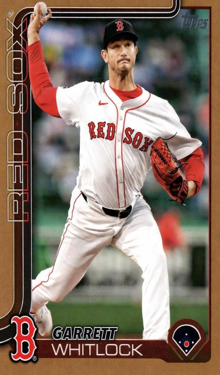 Garrett Whitlock 2025 topps Topps