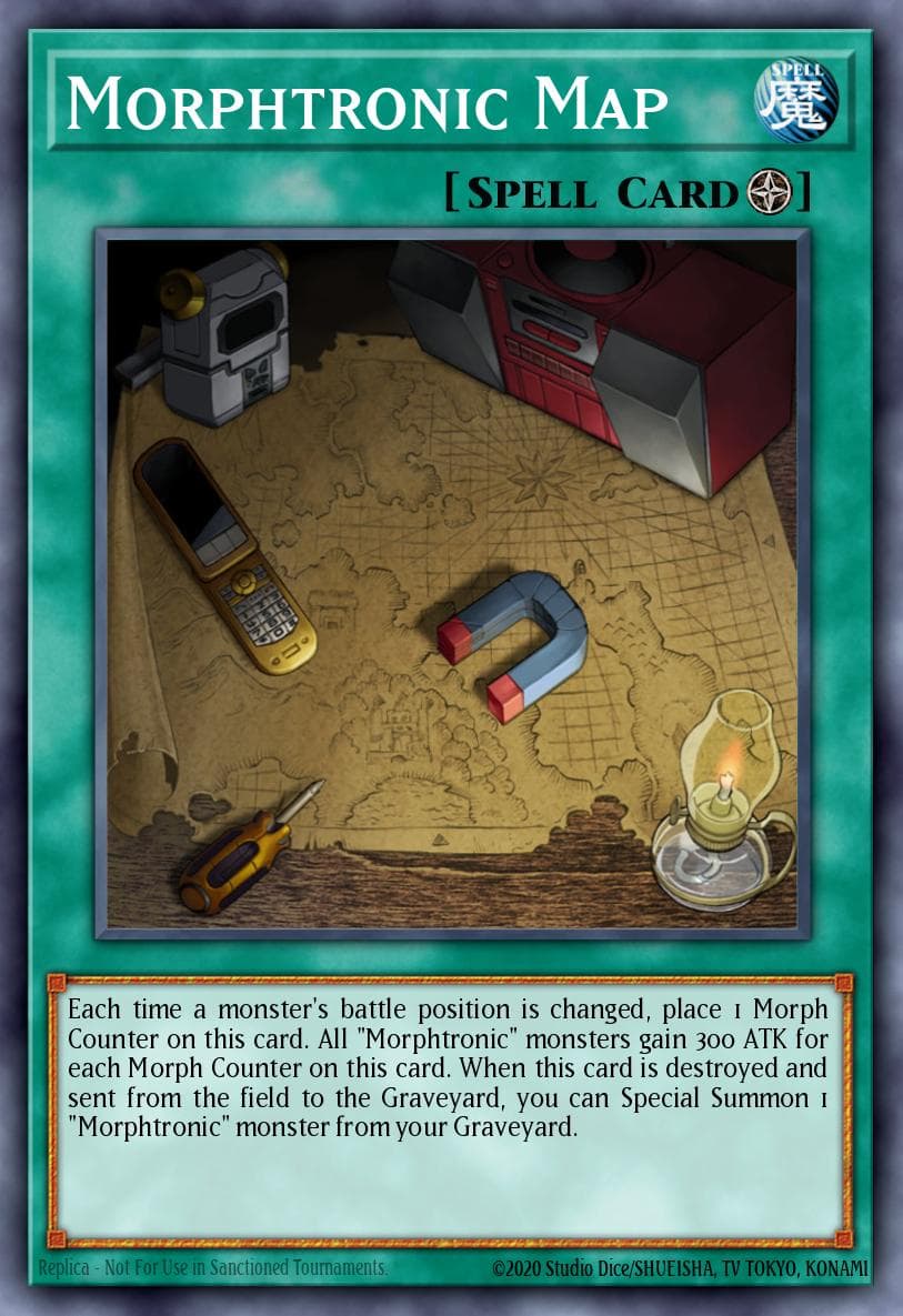 Morphtronic Map 2009 Yu-Gi-Oh! Crimson Crisis