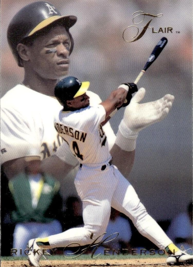 Rickey Henderson 1993 unknown Flair