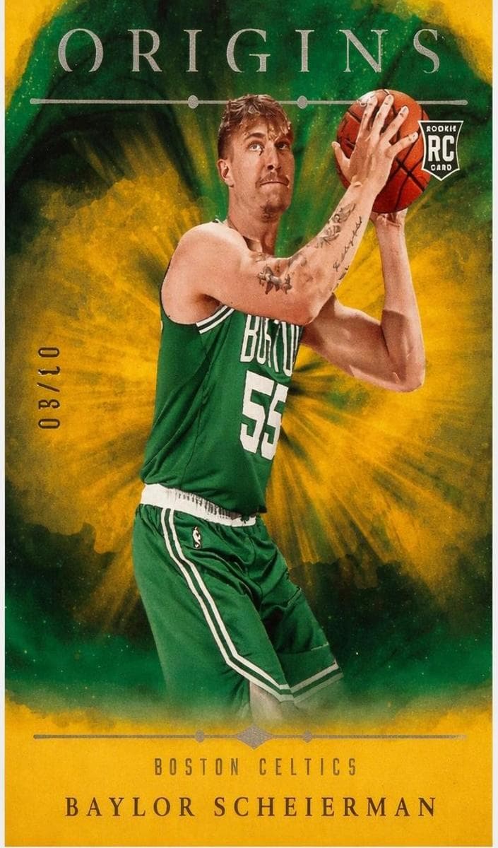 Baylor Scheierman 2024 panini Panini Origins