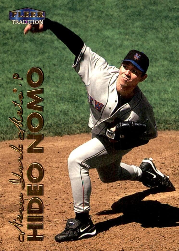 Hideo Nomo 1999 fleer Fleer Tradition