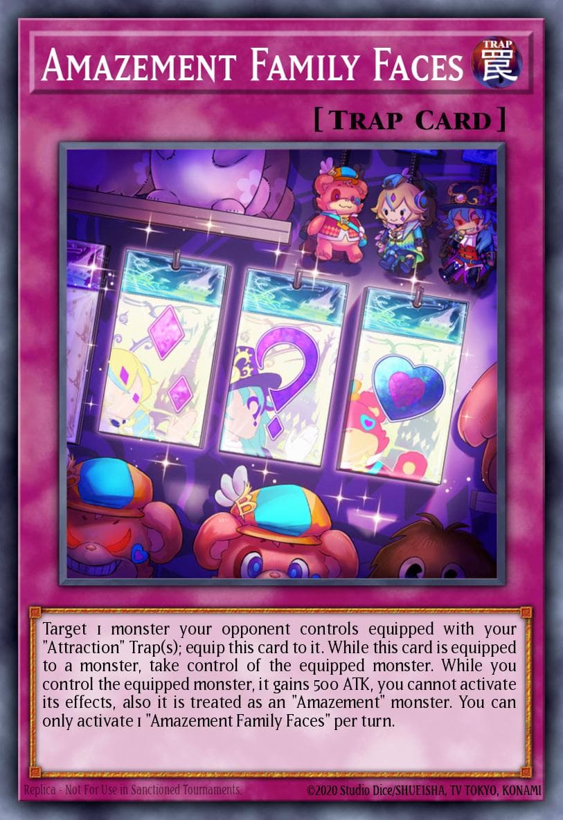 Amazement Family Faces 2021 Yu-Gi-Oh!