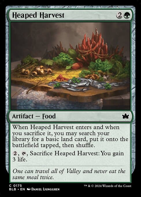 Heaped Harvest 2024 Magic: The Gathering Bloomburrow