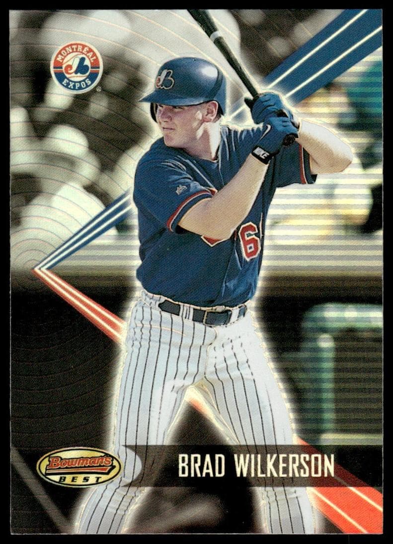 Brad Wilkerson 2001 bowman Bowman's Best