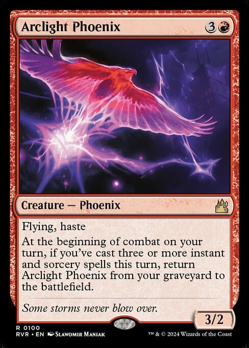Arclight Phoenix 2024 Magic: The Gathering Ravnica Remastered Anime Borderless